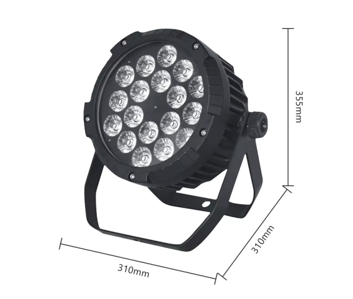 18-Unit 4-in-1 Waterproof Par Light