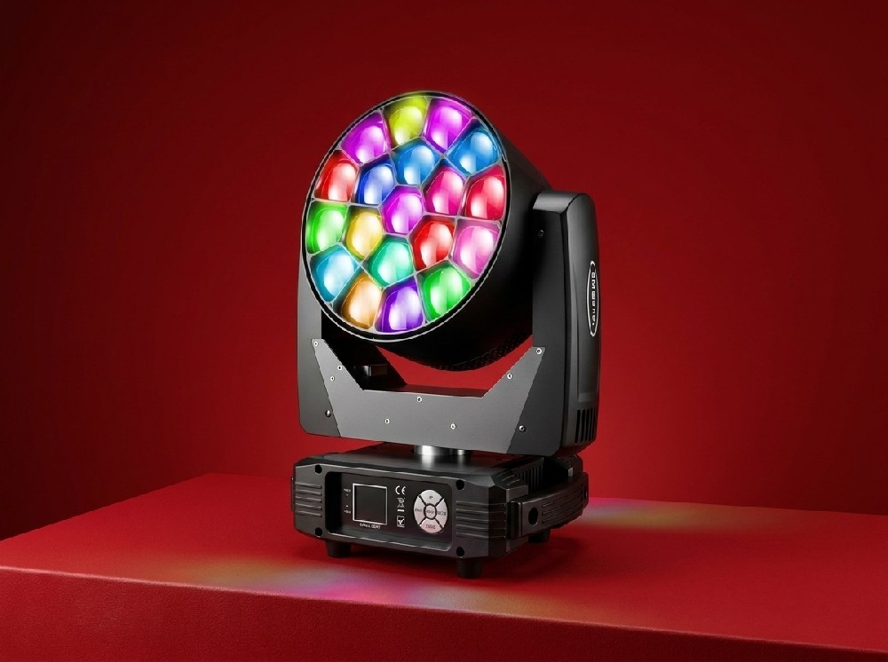 19x 15W LED Bee-Eye Moving Head Light (Pixel-Controllable)