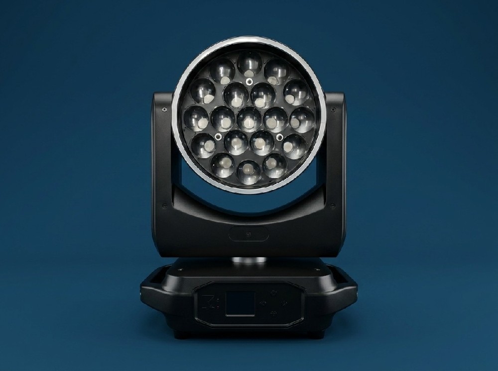 19-LED Zooming Wash Light (15W) + Ring