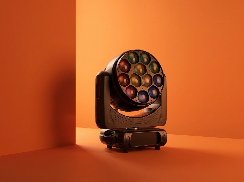 12X40W Pixel-Controlled Bee-Eye Moving Head Wash Light