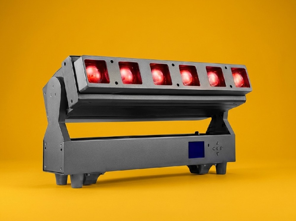 6-Head LED Zooming Matrix Moving Head Light